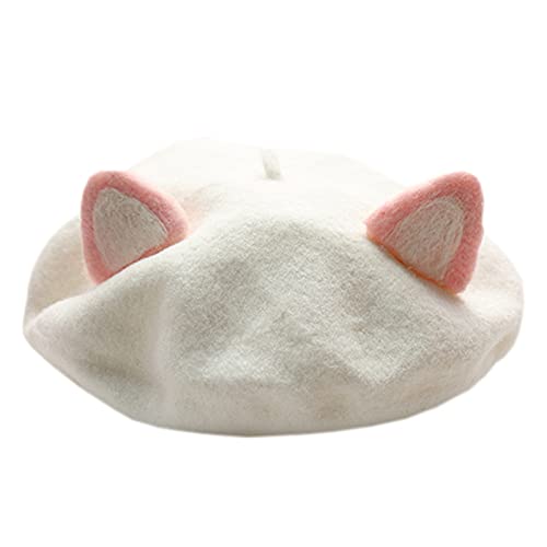 Kawaii Cat Beanie Hat for Winter Fun