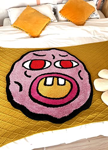 Kawaii Cherry Bomb Tufted Plush Rug