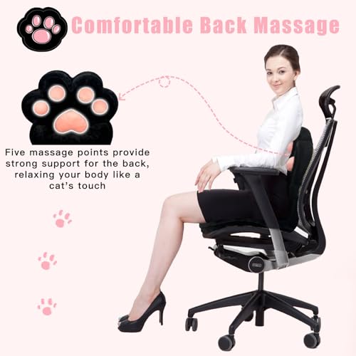 Kawaii Cat Paw Plush Cushion - Soft and Cozy