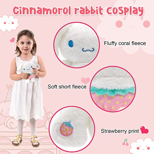 Cinnamoroll Kawaii Plush Doll & Strawberry Pillow