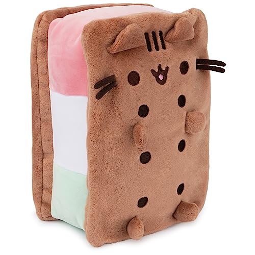 GUND Pusheen Neapolitan Ice Cream Plush Toy