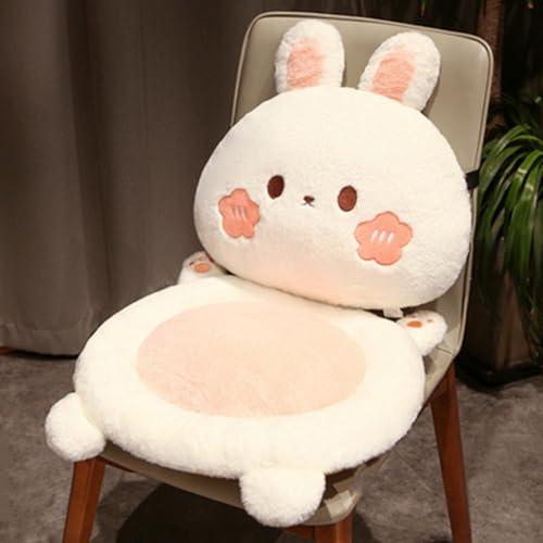 Adorable Rabbit Plush Cushion Set for Comfort