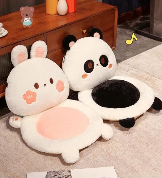 Adorable Rabbit Plush Cushion Set for Comfort