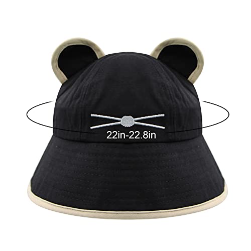 Kawaii Cat Bucket Hat for Women and Girls