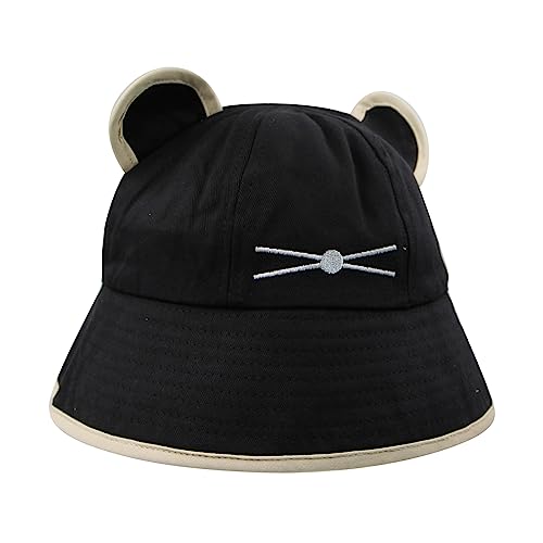 Kawaii Cat Bucket Hat for Women and Girls