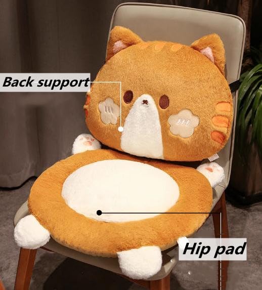 Adorable Rabbit Plush Cushion Set for Comfort