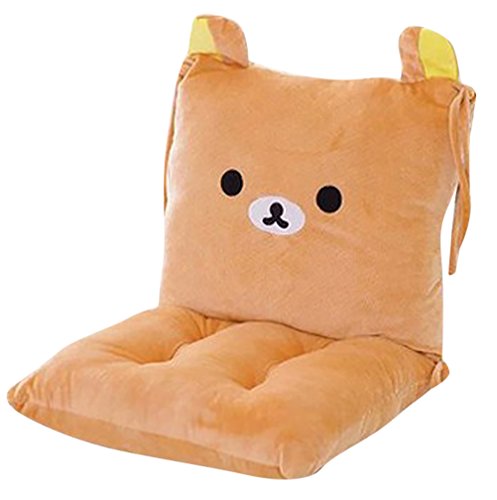 Kawaii Cartoon Bear Plush Chair Cushion Pillow