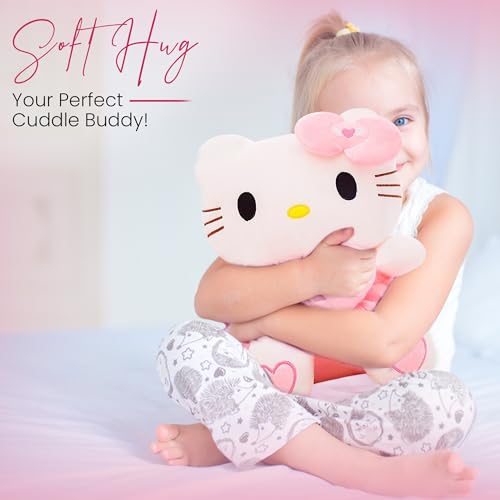 Adorable Kitten Plush Toy Pillow - Perfect Gift!