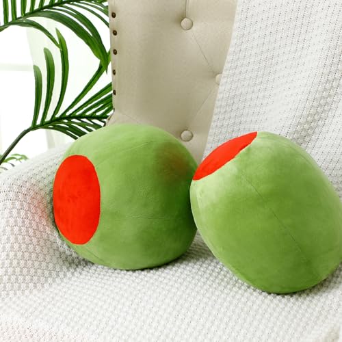 Kawaii Fruit Plush Pillow - Olive Cushion Toy