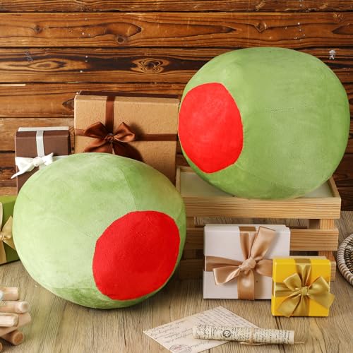 Kawaii Fruit Plush Pillow - Olive Cushion Toy
