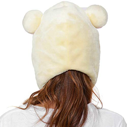 Kawaii Rilakkuma Fluffy Winter Beanie Cap