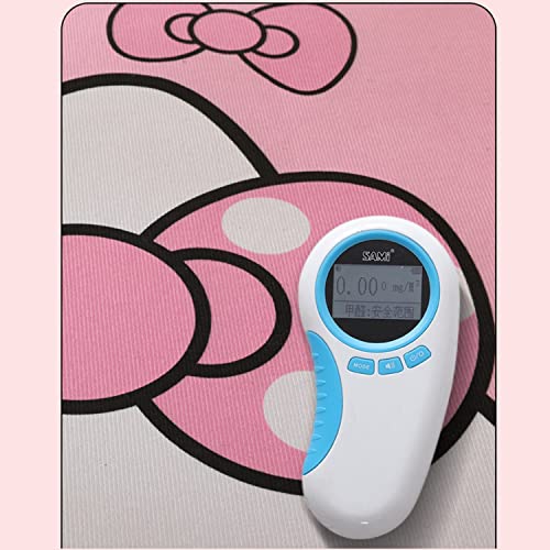 Kawaii Cartoon Kitten Plush Runner Rug 2' x 5