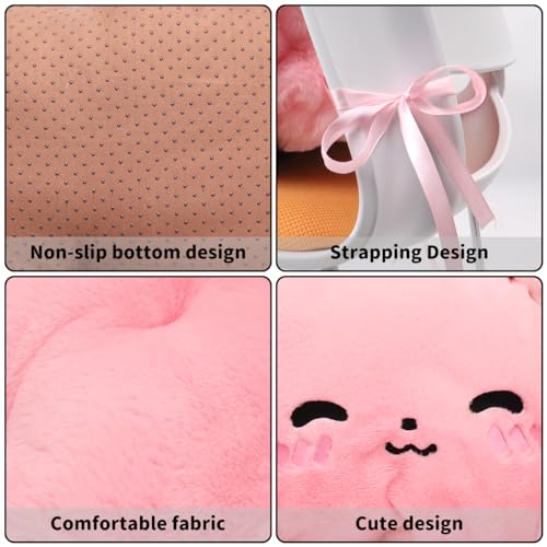 Kawaii Rabbit Plush Chair Cushion for Gamers