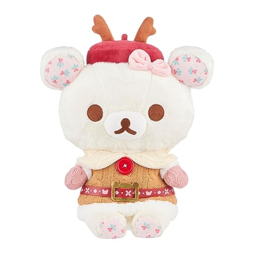 Korilakkuma Sweet Christmas Plush Toy - 13.5-Inch