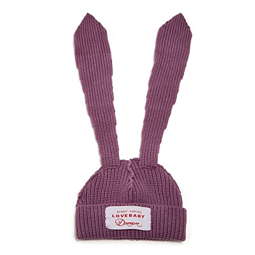 Kawaii Bunny Knit Cap for Winter Cosplay