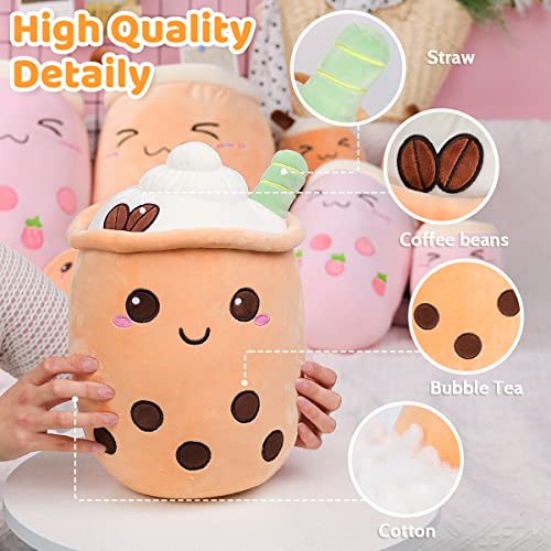 Kawaii Bubble Tea Plush Pillow - Soft & Huggable