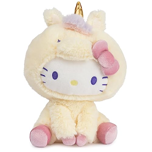 GUND Hello Kitty Unicorn Kawaii Plush Toy