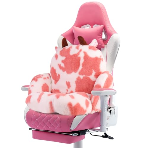 Kawaii Cow Chair Cushion for Gamers and Girls