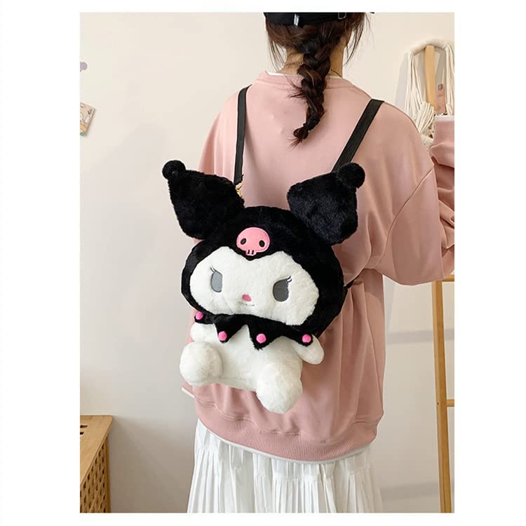 Kawaii Cartoon Plush Backpack for Girls