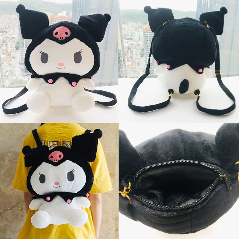 Kawaii Cartoon Plush Backpack for Girls