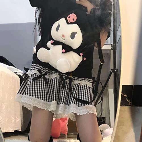 Kawaii Cartoon Plush Backpack for Girls