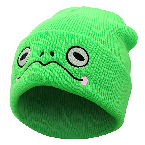 Kawaii Frog Beanie Hat - Soft & Adorable