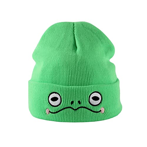 Kawaii Frog Beanie Hat - Soft & Adorable