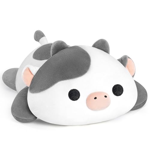 Cute Kawaii Cow Plush Pillow for Kids