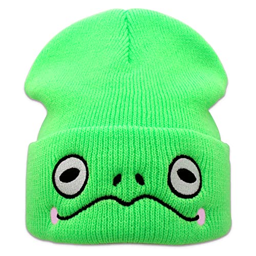 Kawaii Frog Beanie Hat - Soft & Adorable