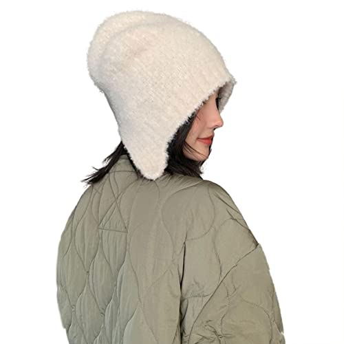 Kawaii Bear Ears Crochet Hat for Winter