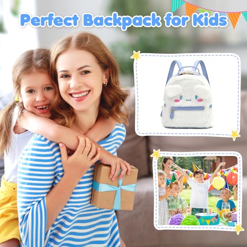 Kawaii Plush Backpack - Adorable Girls' Gift