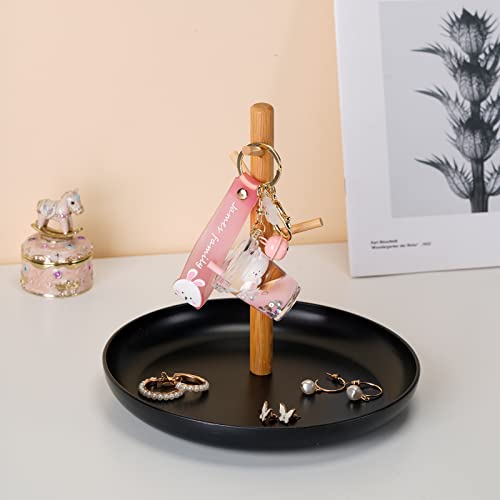 Kawaii Floating Bunny Keychain for Girls