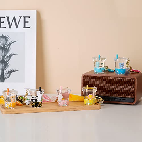 Kawaii Floating Bunny Keychain for Girls