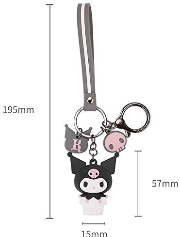 Mtoye Adorable Kawaii Cartoon Keychain Charm