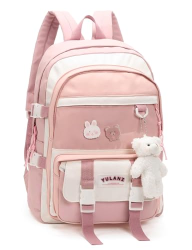 Cute Kawaii Anime Backpack for Girls - Pink