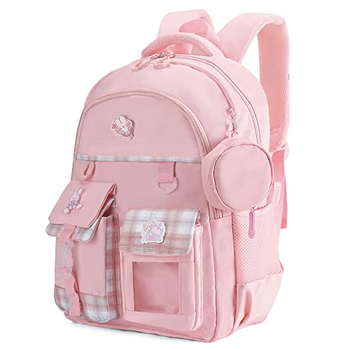 Kawaii Pink Backpack for Girls - Cute Design