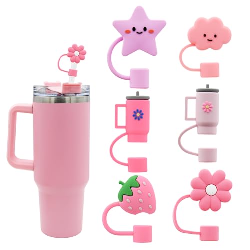 Kawaii Straw Caps for Stanley Tumblers & Cups
