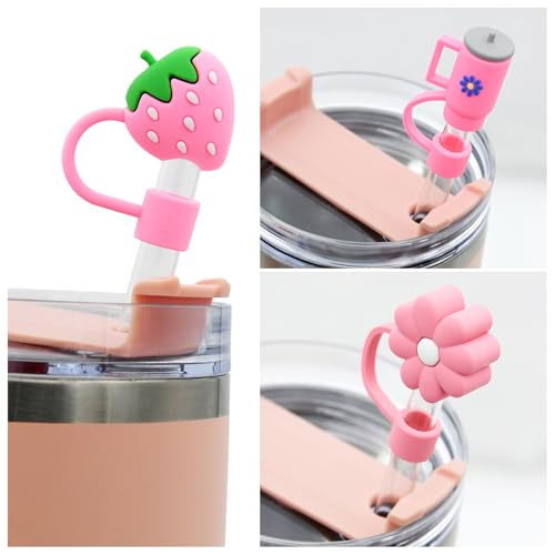 Kawaii Straw Caps for Stanley Tumblers & Cups