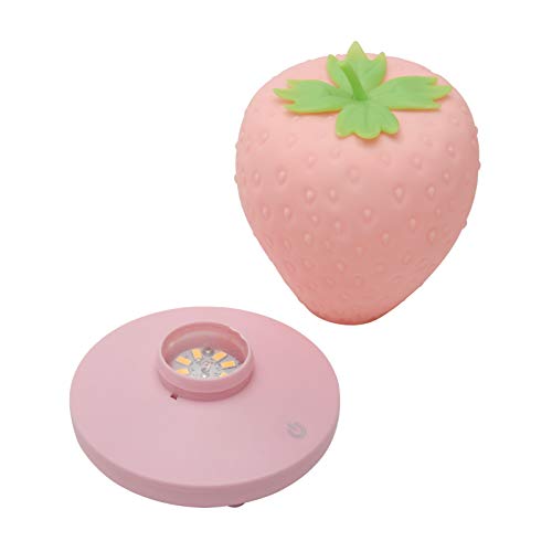 Kawaii Strawberry Night Light - Color Changing Lamp