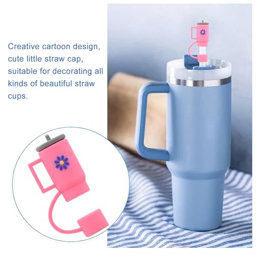 Kawaii Straw Caps for Stanley Tumblers & Cups