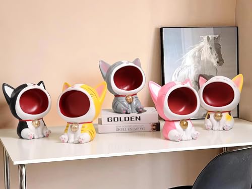 Kawaii Laughing Cat Plush Toy for Home Decor