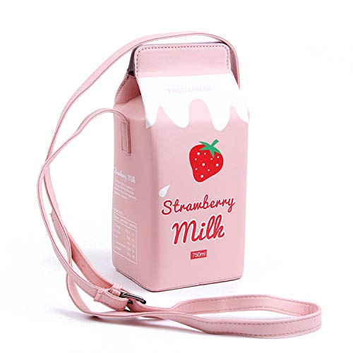 Kawaii Fruit Box Banana Strawberry Purse Bag