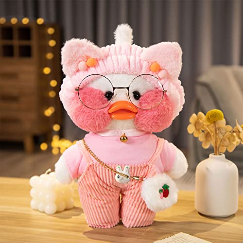 LALAFANFAN Kawaii Soft White Duck Plush Toy