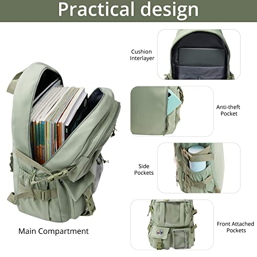 Kawaii Pastel Backpack with Cute Accessories