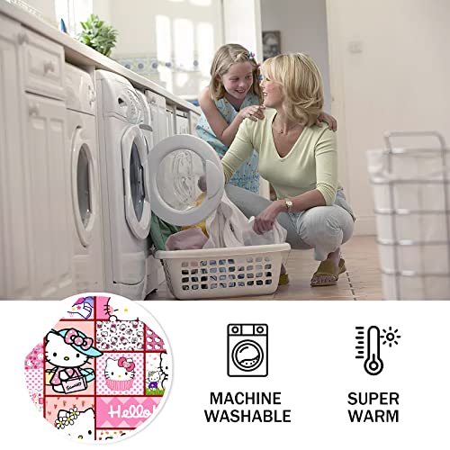 Cozy Kawaii Plush Fleece Throw Blanket 60"x50