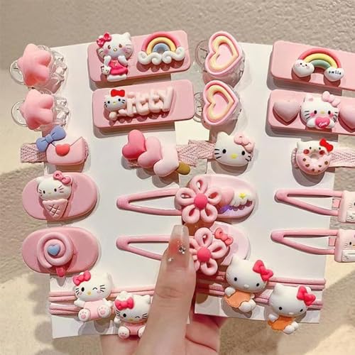 Cute Kawaii Hair Clips Set for Girls