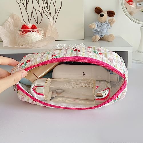 Kawaii Kitty Cat Makeup Bag for Travel