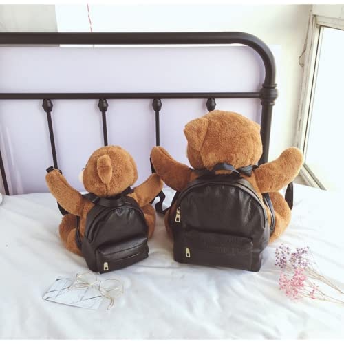 Kawaii Plush Bear Backpack for Teenagers