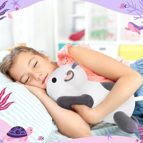 Cute Kawaii Cow Plush Pillow for Kids