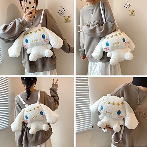 Cute Kawaii Plush Dog Backpack for Girls